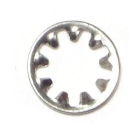 Midwest Fastener Internal Tooth Lock Washer, For Screw Size #14 18-8 Stainless Steel, Plain Finish, 20 PK 74865